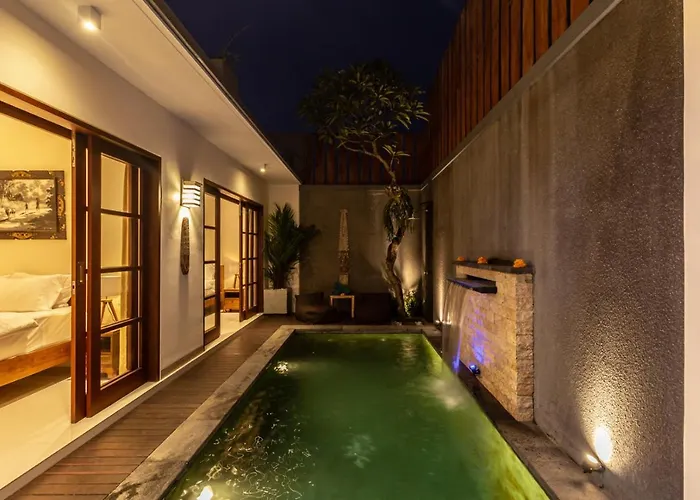 Promo Cheerful 3Bd Cosy Villa In Berawa With Private Pool